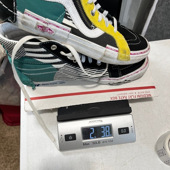 Vans Sk8 Hi Reissue Cntage Style, Eco Friendly, Cotton, Twill, Drawst 10 Mens - Picture 12 of 12